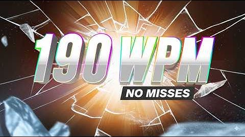 THIS IS HOW I TYPE AT 190 WPM 100% ACCURACY 🏆🔥 200 WPM CHALLENGE DAY 25