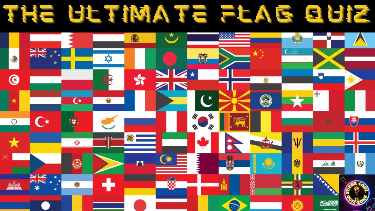 Игры про флаги. Много флагов разных стран. Фон из флагов.