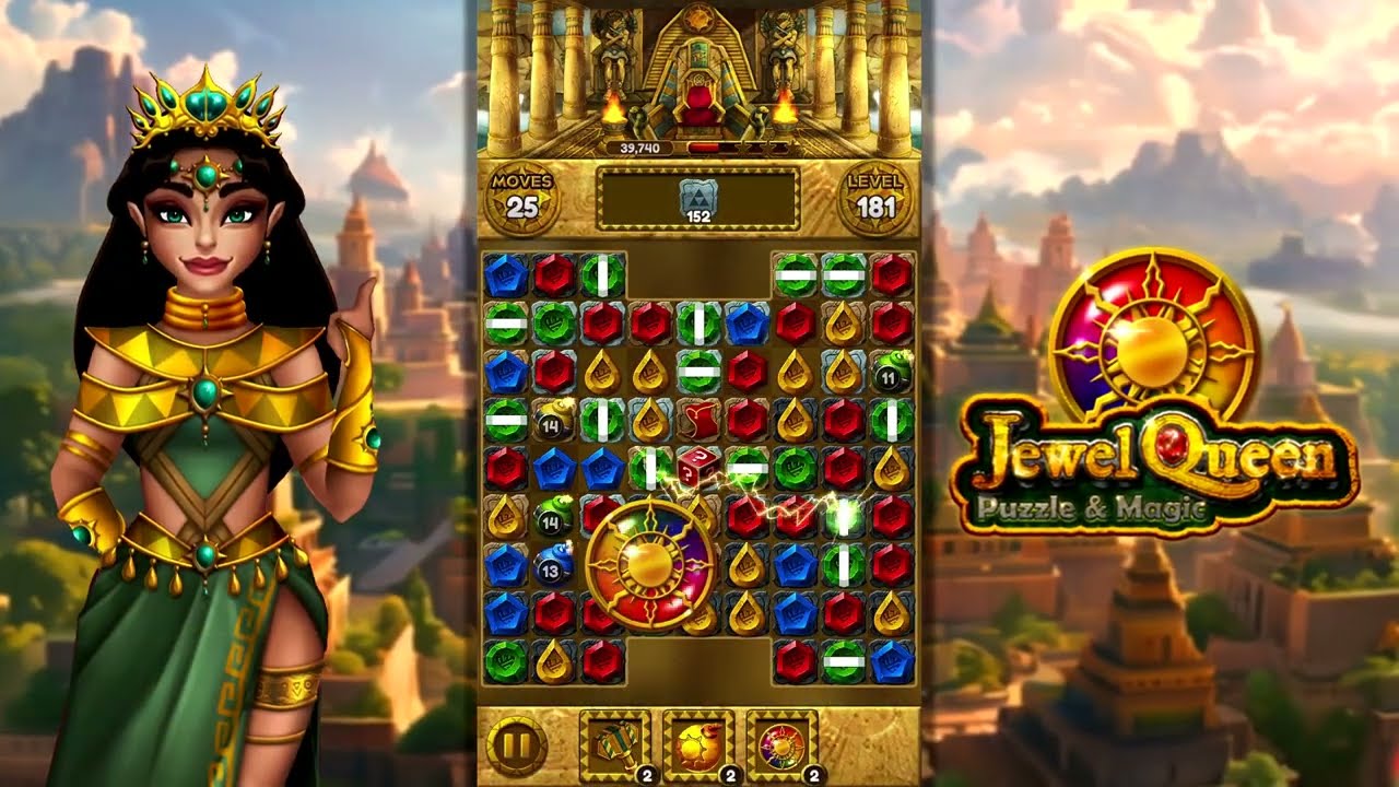 Jewel Queen MOD APK cover