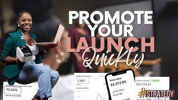 HOW TO CREATE A LAUNCH MARKETING STRATEGY | PROMOTE YOUR LAUNCH | TIPS FOR LAUNCHING YOUR BUSINESS