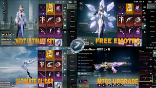 Next Ultimate Set | M762 Upgrade Skin | Free Mythic Emote | Ultimate Glider Skin | A7 Royal Pass