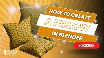 How to Create a Pillow in Blender | Tutorial