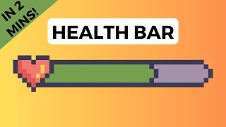 How To Create Health Bars | Pygame Tutorial