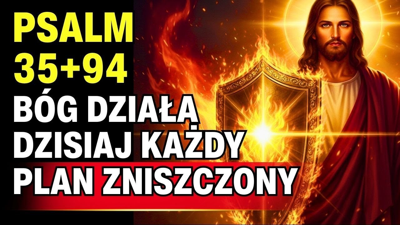 🔥 Psalm 35+94: kto spiskował przeciwko tobie, WPADNIE we własną pułapkę, Bóg działa tej nocy