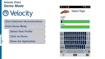 Wavelink Velocity Client - Velocity Client - 7/11 - Demo Mode