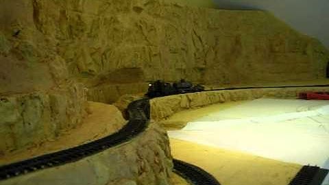 Updah Creek layout video - On30