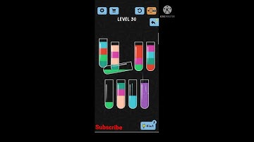 Watercolour sort level 30 walkthrough || Puzzle Game || Mr gamer
