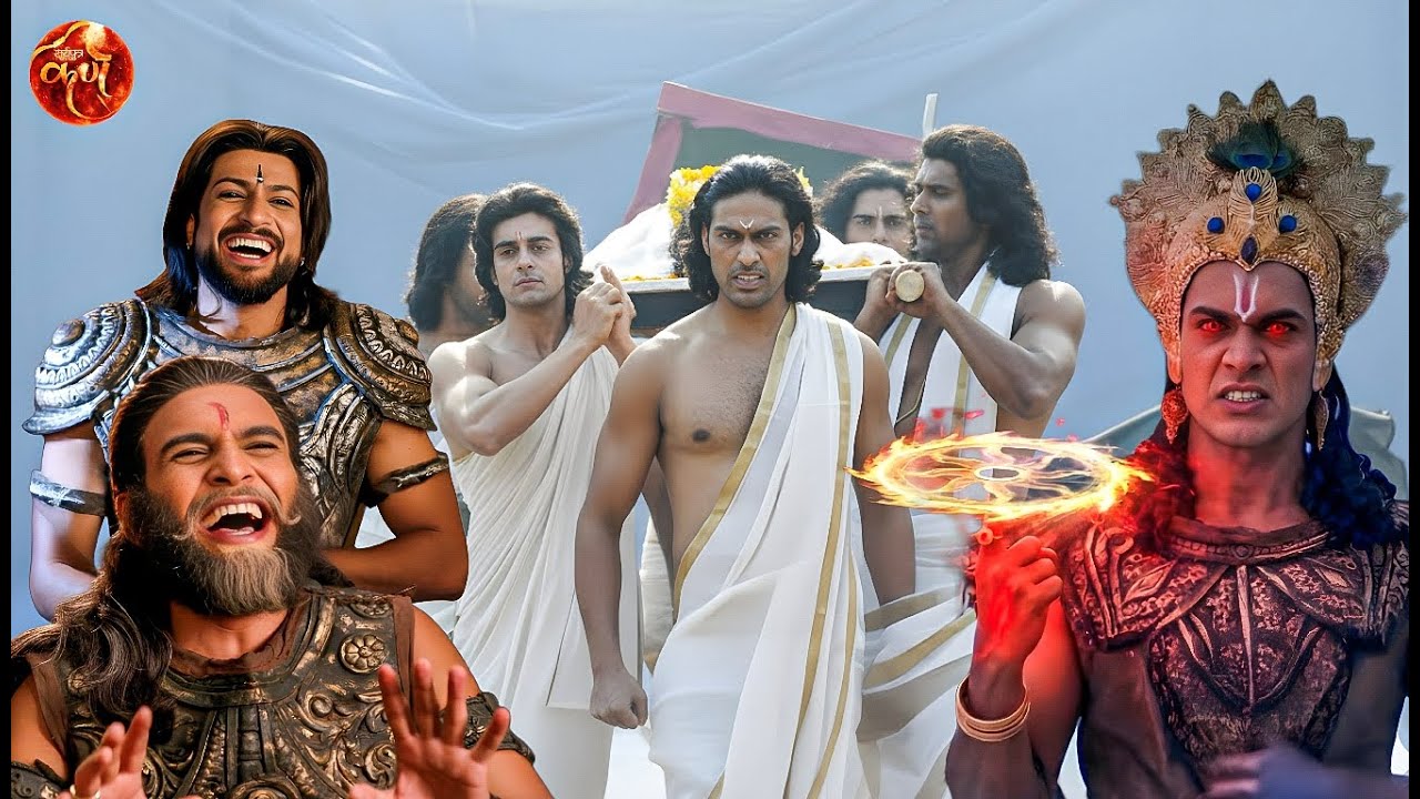 अभिमन्यु के अंतिम संस्कार में दुर्योधन की हँसी देख वासुदेव का फूटा प्रचंड क्रोध और चलाया सुदर्शन