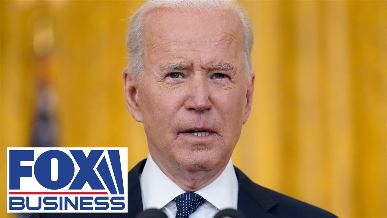 Biden speaks to press at Cornwall Airport Newquay