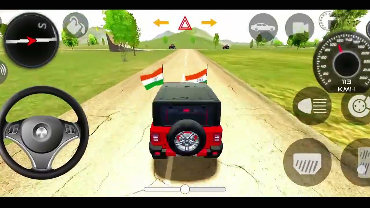 Modifaif #mahendra#3dindianbikesdriving3dgameindianbikedriving  thar off reyd 