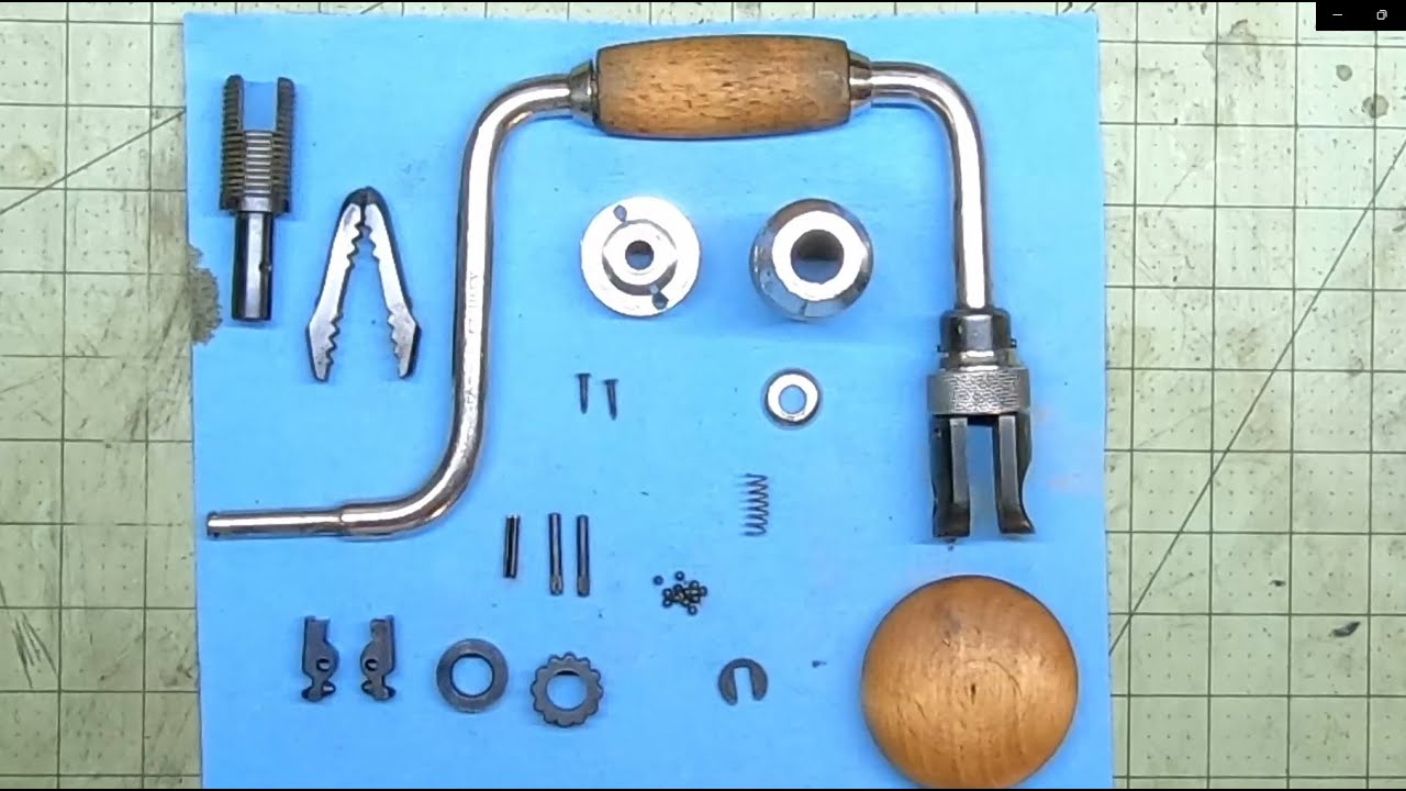 Stanley 945 brace drill YouTube