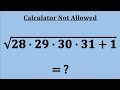 Nice Square Root Simplification Math Problem | Algebra Problems | Maths Olympiad
