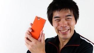 Xperia Z用ケース アーバンシェルジャケット