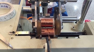 Copper fine wire winding machine