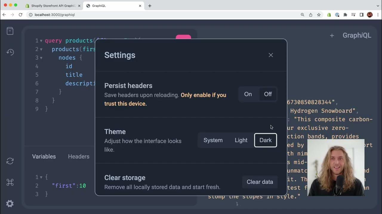 Use GraphiQL in your Hydrogen build to master Storefront API queries ...