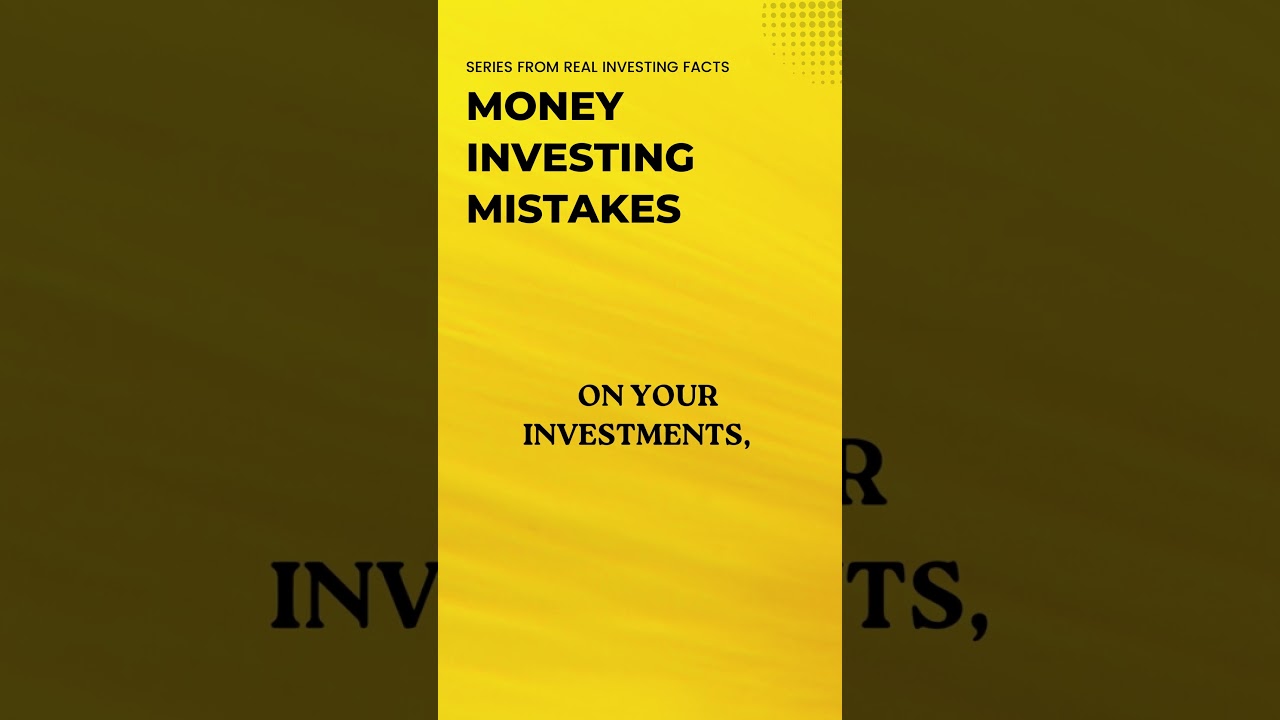Learning from Investing Mistake 27 | Neglecting the erosion of purchasing power caused by inflation