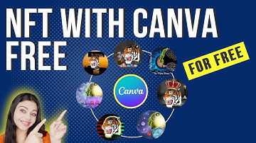 How To Create NFT Collection With Canva for FREE | NFT Art Generator Using Canva-2022