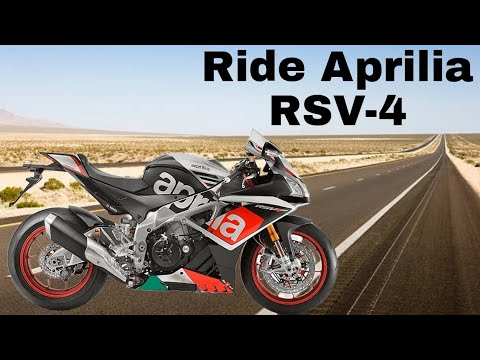 I Ride Aprilia RSV-4 for first time. - YouTube