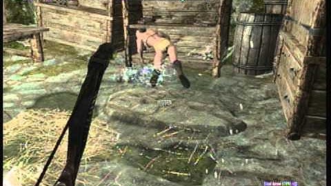Skyrim Epic Slow Motion Archery Kills