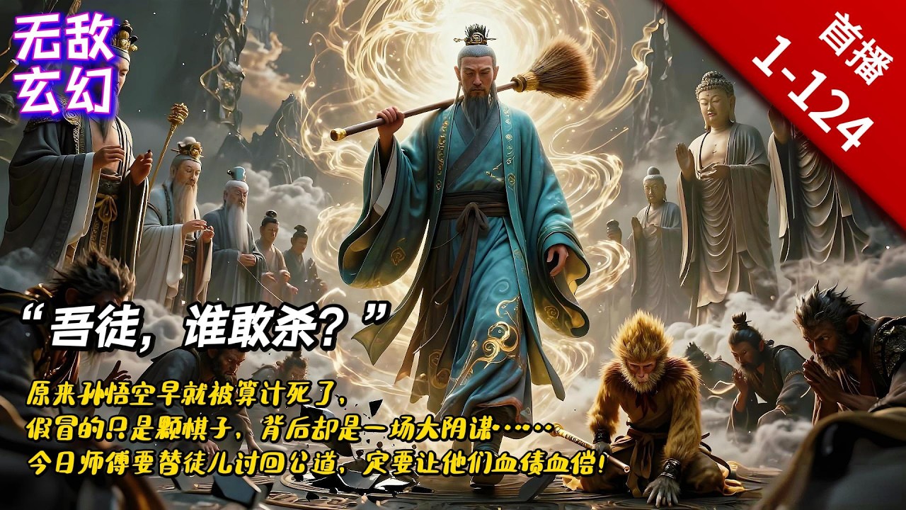 新剧🔥🔥🔥评分8.2，超11万人追【西游记：菩提祖师下山】孙悟空遭天庭佛门算计，危难之际，沉寂多年的菩提祖师终于下山。一怒掀翻天庭、震慑诸佛，为徒撑腰、重定三界秩序，西游格局彻底改写。