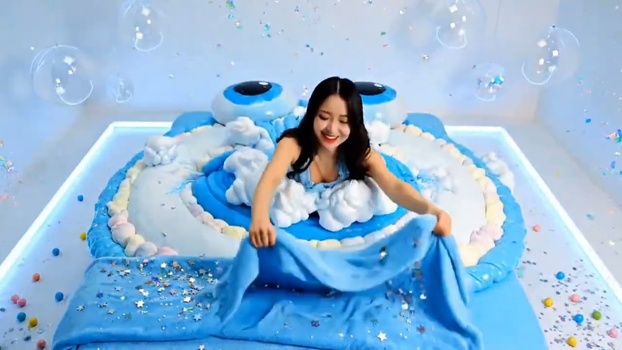 ASMR BED KAVAII 🍑💛🧡