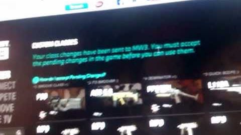 How to Change class name color MW3 ps3