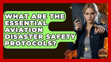 What Are The Essential Aviation Disaster Safety Protocols? - Man vs. Disaster