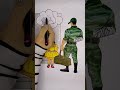 A sad moment rifanaartandcraft shorts youtubeshorts armylover rifanaart sad