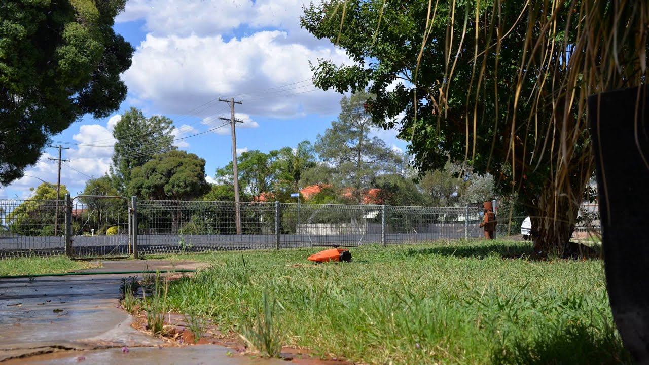 pope water tractor sprinkler self propelled YouTube