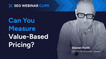 Can You Measure Value-Based Pricing? | Software Equity Group -  M&A Advisors