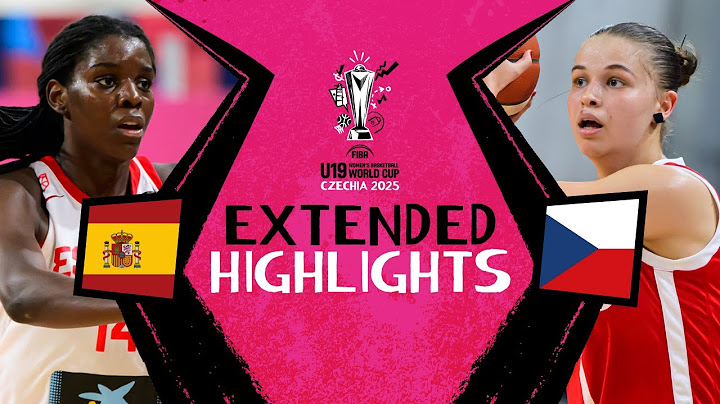 Spain 🇪🇸 vs Czechia 🇨🇿 | Highlights | FIBA U19 Women's Basketball World Cup 2025