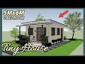 SIMPLE HOUSE DESIGN IDEA 2 BEDROOM TINY HOUSE 5m X 6m With FLOOR PLAN SketchUp Animation SIMPLE HOUSE DESIGN IDEA 2 BEDROOM TINY HOUSE 5m X 6m With FLOOR PLAN SketchUp Animation