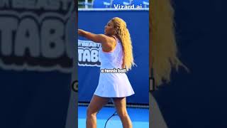 Serena Williams’ Serve Outspeeds Quadruplets – $100K Challenge!