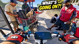 WILD RIDE In The STREETS On My Brand New ELECTRIC MOPED! 🔥 (ISCOOTER DX5 PRO) (REVIEW)