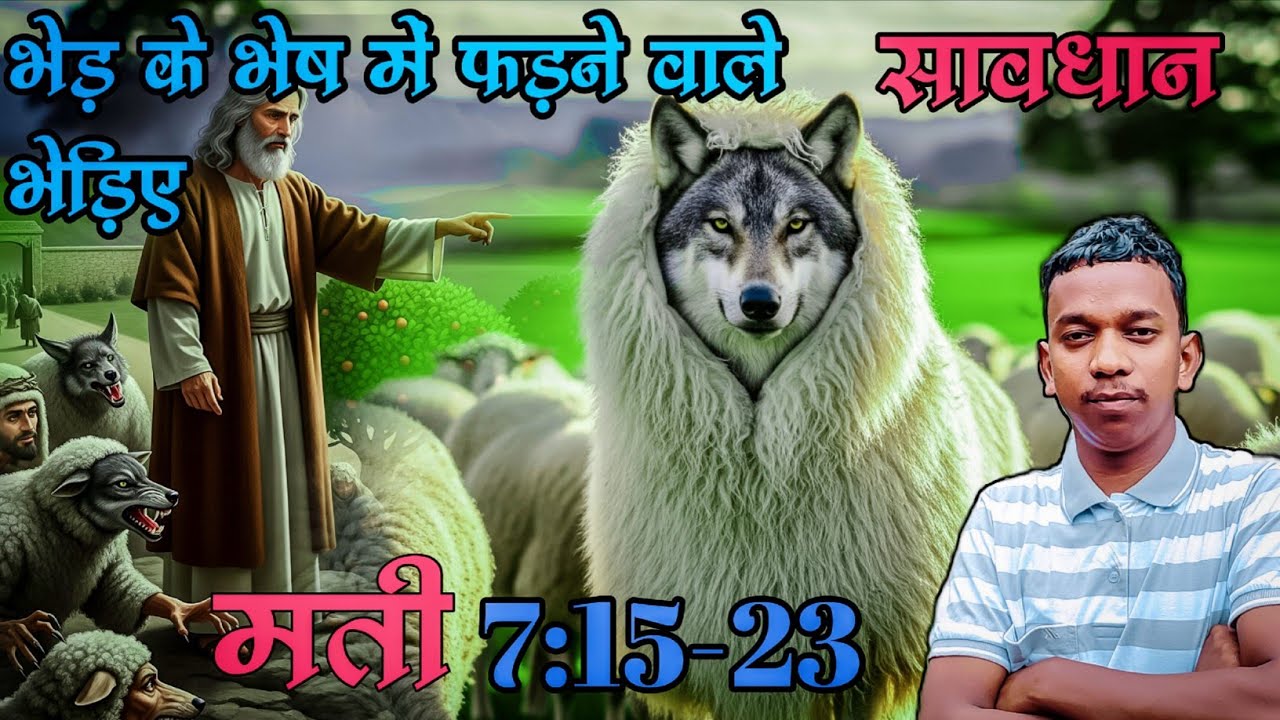 मती 7:15-23 भेड़ के भेष में भेड़िया