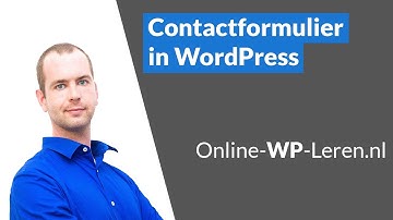 Een contactformulier maken in WordPress