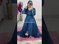 tie waist organza frock cutting/anarkali organza frock #reels #shorts #new #viral #short #frock