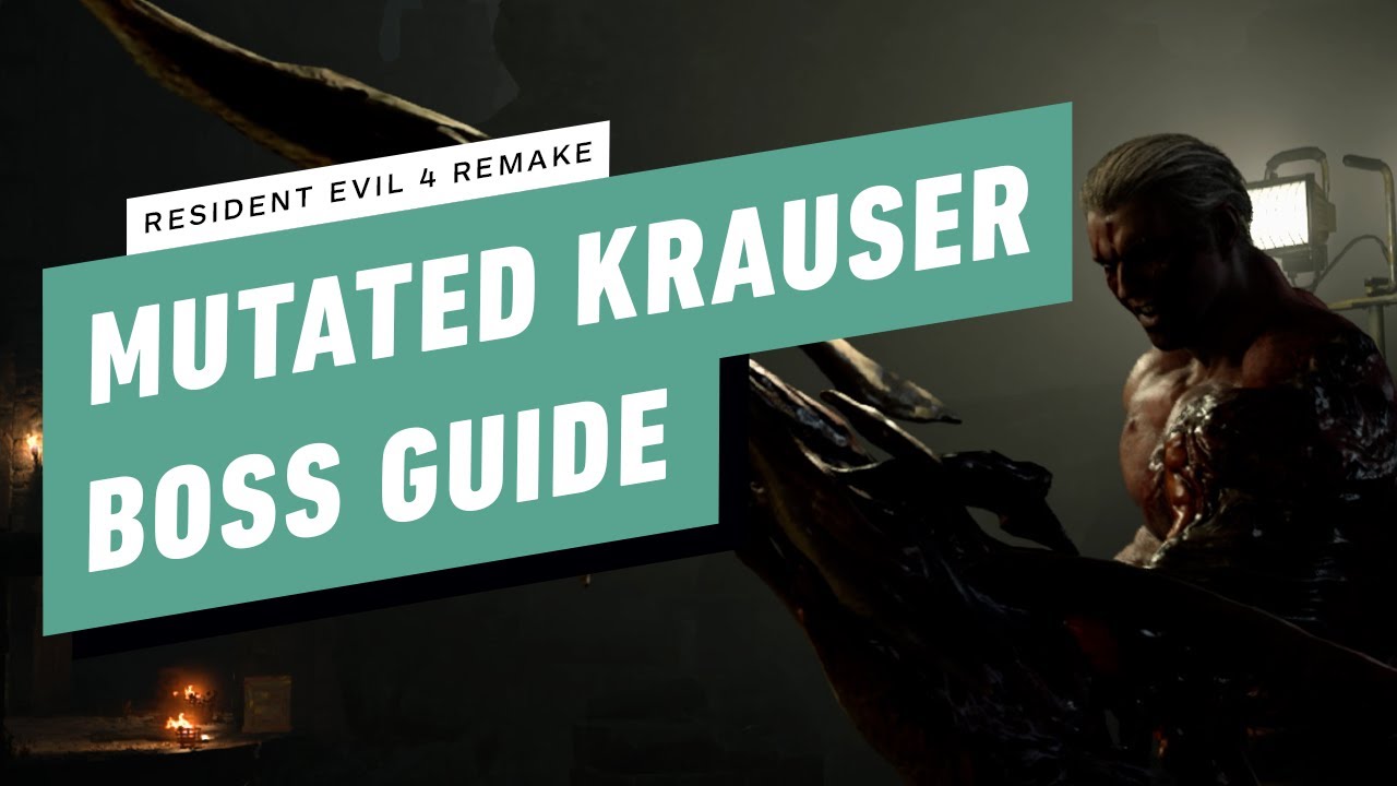 Resident Evil 4 Remake: Jack Krauser Boss Battle Guide