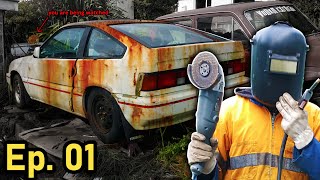 Rusty Honda CRX Restoration Ep. 01