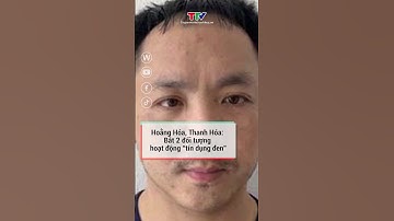 Hoằng Hóa: Bắt 2 đối tượng hoạt động “tín dụng đen” #shorts #anninh #tindung