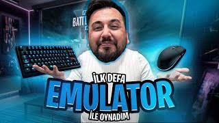 İLK DEFA EMÜLATÖRDEN OYNUYORUM! | PUBG MOBILE