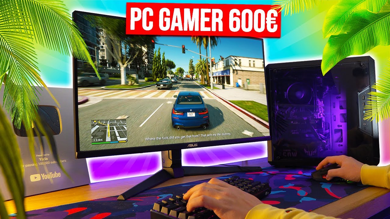 JE TESTE UN PC GAMER à 600€ / 650€ (Fortnite, GTAV, Minecraft