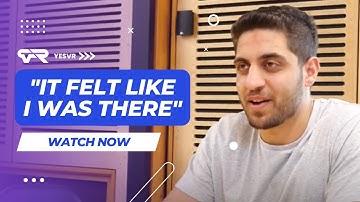 YesVR virtual reality training experience