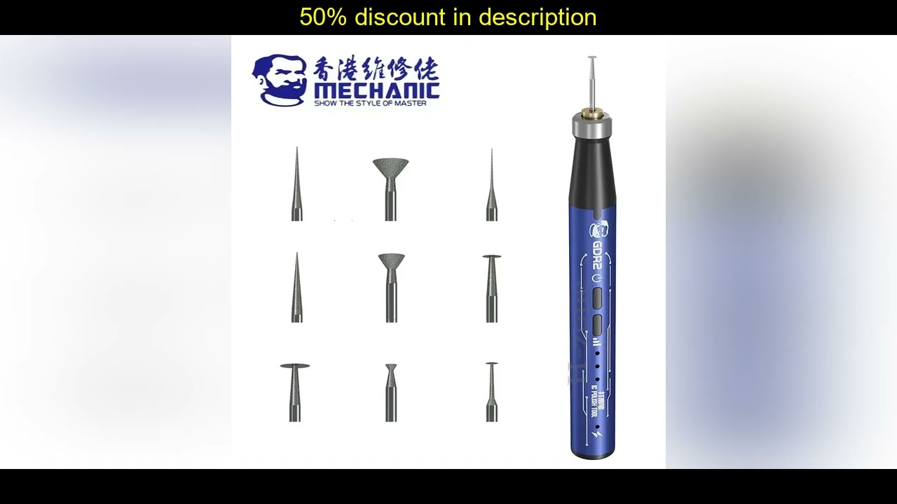 Latest Products You Must Know! MECHANIC GDR2 Multifunctional Polishing Pen for Mobile