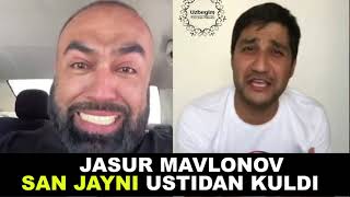 JASUR MAVLONOV SANJAYNI USTIDAN KULDI