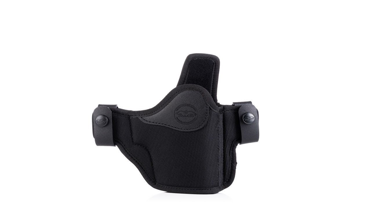 Product video Easy on Open Top Pancake Style OWB Nylon Holster