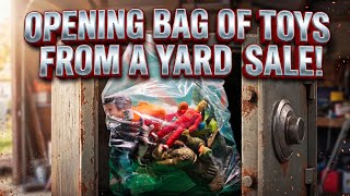 I Opened a Yard Sale Mystery Toy Bag... The Best Find Was Hidden at the Bottom!