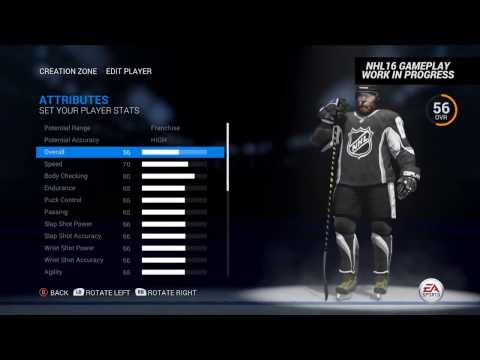 NHL 16 | Customization - YouTube