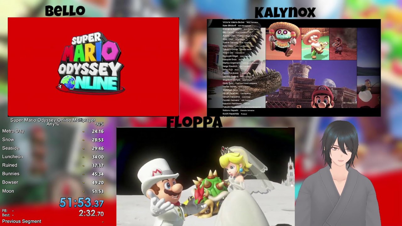 MARIO ODYSSEY MULTIPLAYER SPEEDRUN