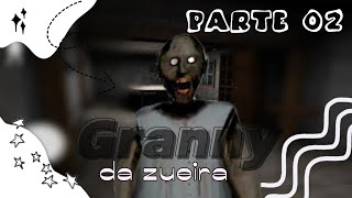 GRANNY DA ZUEIRA #02 falando português e várias bosta em granny capítulo 2 (Roblox)